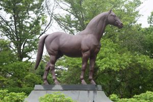 Statute of Man o' War at the Kentucky Horse Park